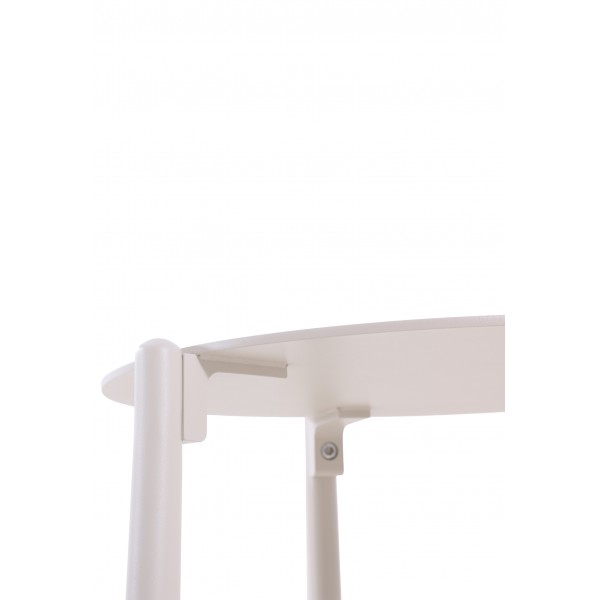 Side Table Αλουμινίου Κρεμ