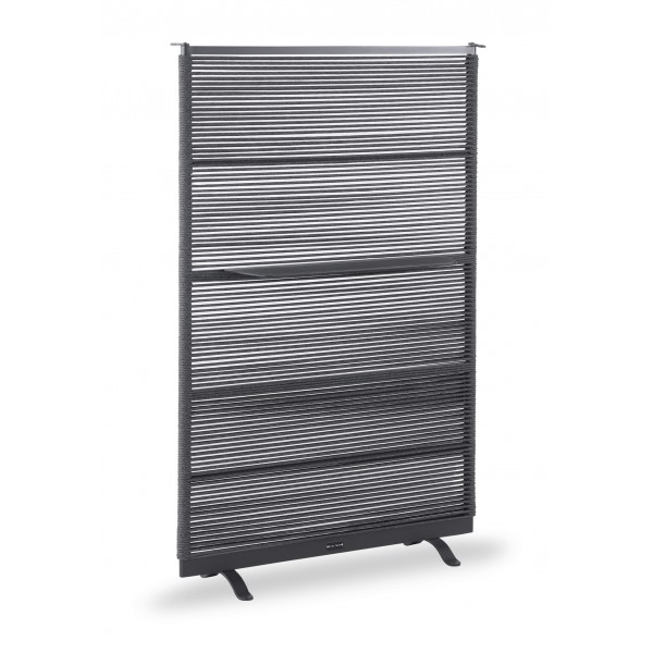 Γκρι Διαχωριστικό Αλουμινίου με Σχοινί 