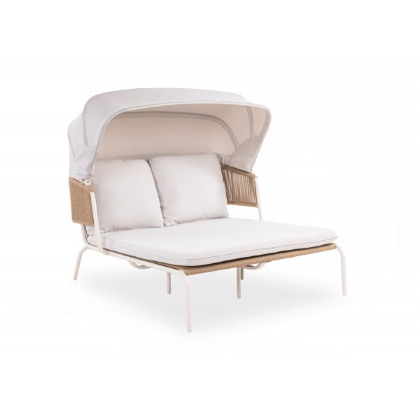 Daybed Αλουμινίου με Σκίαστρο