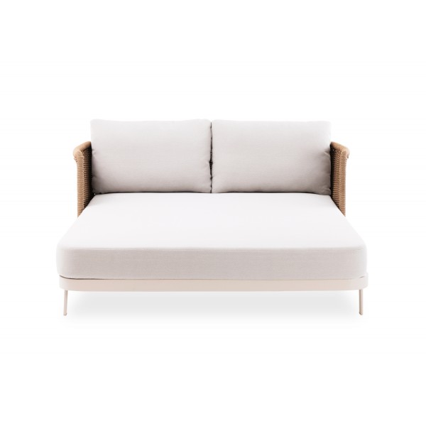 Daybed Αλουμινίου με Συνθετικό Rattan