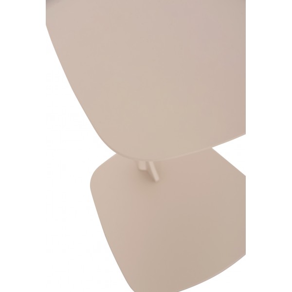 Side Table Αλουμινίου Εκρού