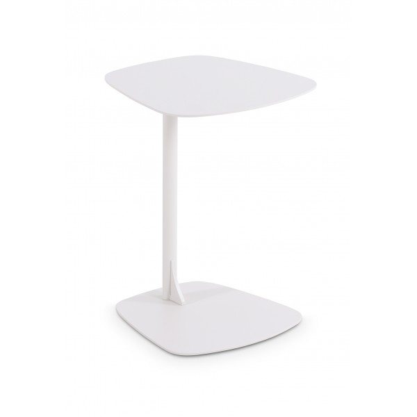 Side Table Αλουμινίου Εκρού