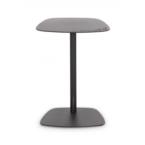 Side Table Αλουμινίου Γκρι