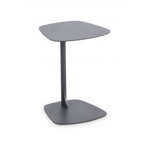 Side Table Αλουμινίου Γκρι