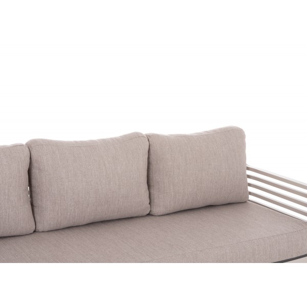 Γκρι Σαλόνι Αλουμινίου Σετ 4 Τεμαχίων