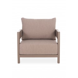 Κρεμ Πολυθρόνα Αλουμινίου με Πολυεστερικό Σχοινί