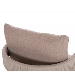 Κρεμ Πολυθρόνα Αλουμινίου με Πολυεστερικό Σχοινί