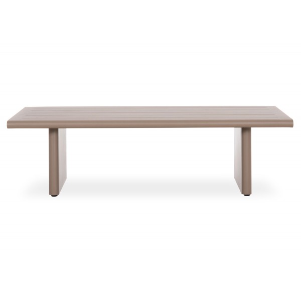 Coffee Table Αλουμινίου Κρεμ Coffee Table Αλουμινίου Κρεμ