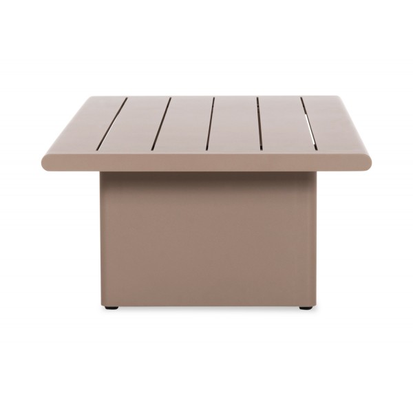 Coffee Table Αλουμινίου Κρεμ Coffee Table Αλουμινίου Κρεμ