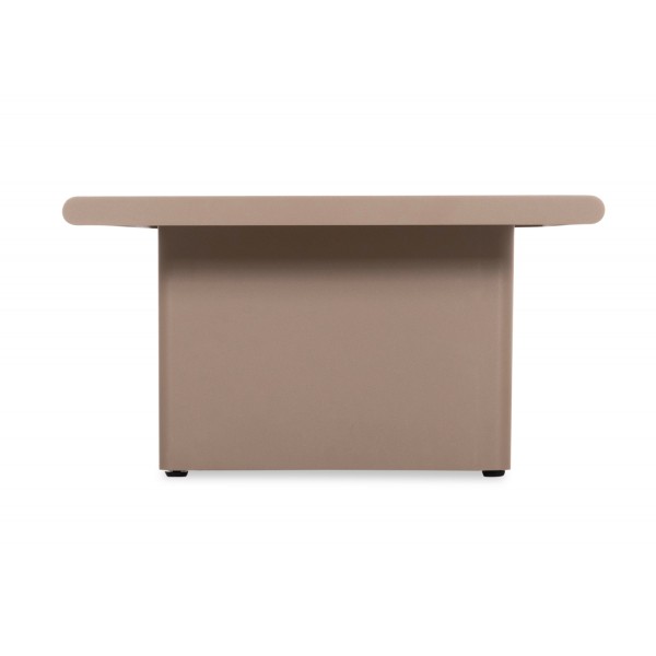 Coffee Table Αλουμινίου Κρεμ Coffee Table Αλουμινίου Κρεμ