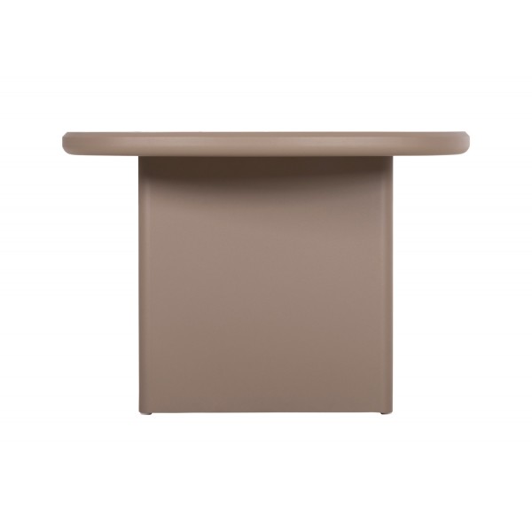 Γκρι Οβάλ Τραπέζι Αλουμινίου