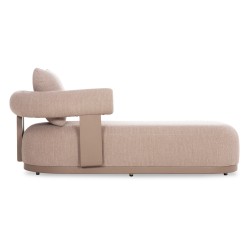 Μπεζ Daybed Αλουμινίου