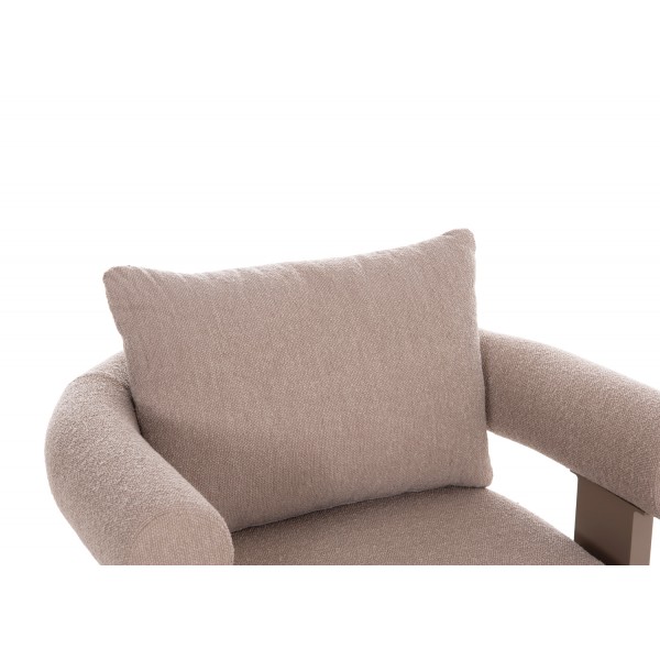 Μπεζ Daybed Αλουμινίου