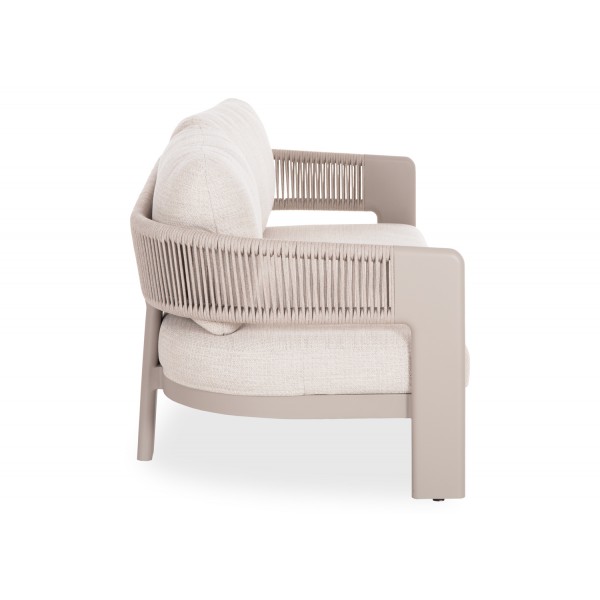 Μπεζ Σαλόνι Αλουμινίου με Σχοινί Σετ 4 τεμαχίων Μπεζ Σαλόνι Αλουμινίου με Σχοινί Σετ 4 τεμαχίων