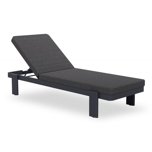 Γκρι Ξαπλώστρα Αλουμινίου 