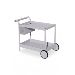 Λευκό Trolley Bar Αλουμινίου