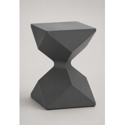 Side Table Αλουμινίου Γκρι Small