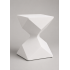 Side Table Αλουμινίου Off White Small