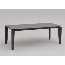 Γκρι Τραπέζι Αλουμινίου με Sintered Stone Top