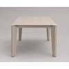Κρεμ Τραπέζι Αλουμινίου με Sintered Stone Top