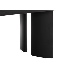 Γκρι Αλουμίνιο Τραπέζι με πλάκα Sintered Stone Γκρι Αλουμίνιο Τραπέζι με πλάκα Sintered Stone