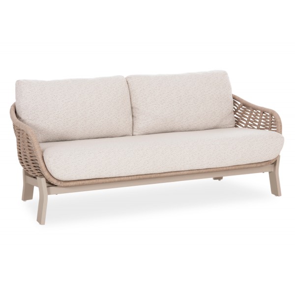 Κρεμ Σαλόνι Αλουμινίου με Σχοινί Σετ 4 τεμαχίων