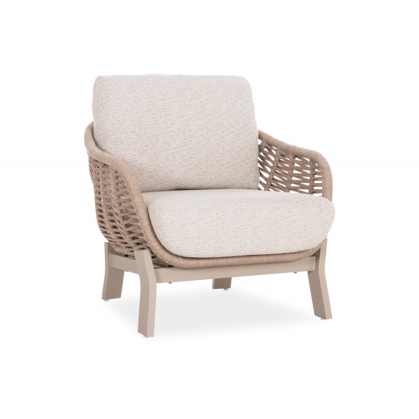 Κρεμ Σαλόνι Αλουμινίου με Σχοινί Σετ 4 τεμαχίων