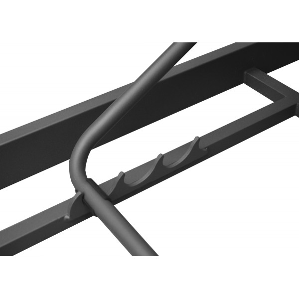 Γκρι Ξαπλώστρα αλουμινίου με ενσωματωμένο Τραπεζάκι