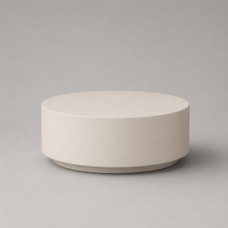 Κρεμ Coffee Table Ινοτσιμέντου