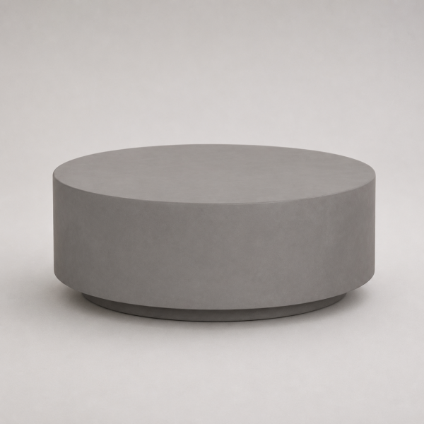 Γκρι Coffee Table Ινοτσιμέντου