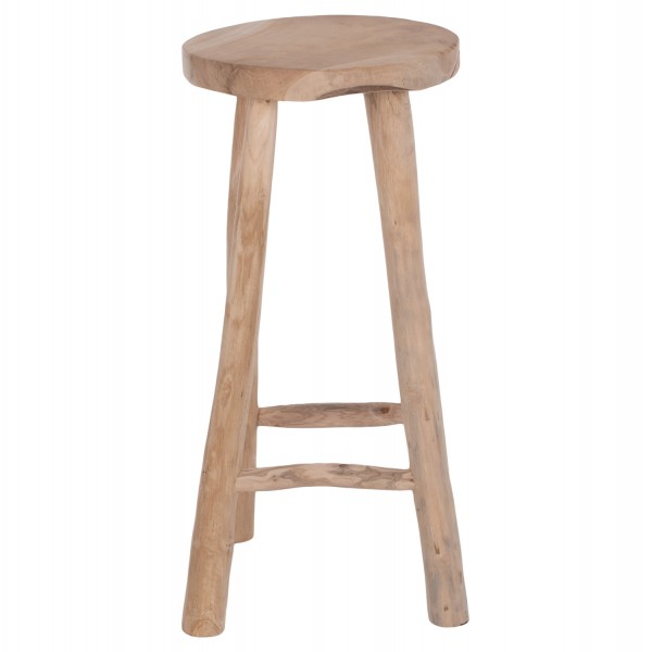 Σκαμπό από Ξύλο Teak Σκαμπό από Ξύλο Teak