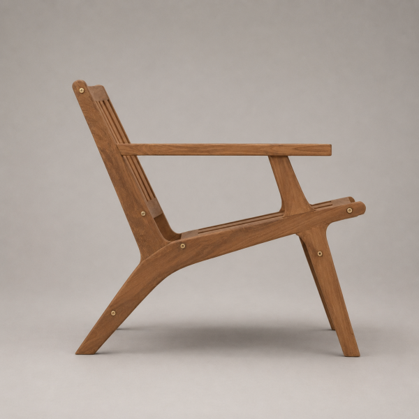 Πολυθρόνα από Ξύλο Teak