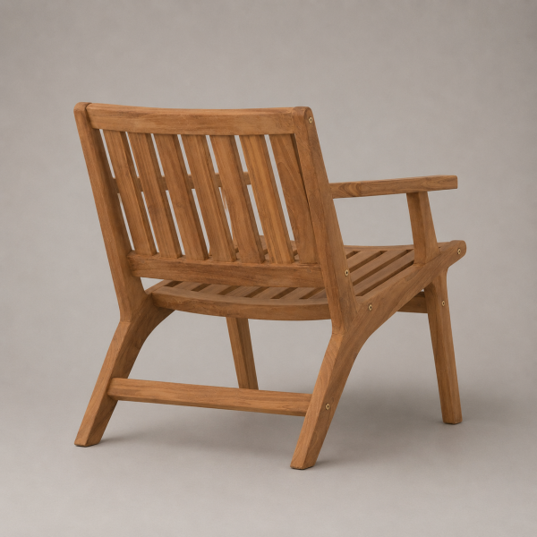 Πολυθρόνα από Ξύλο Teak