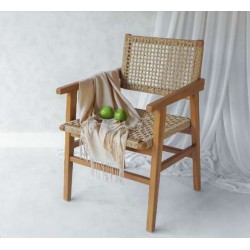 Πολυθρόνα από Ξύλο Teak με Σχοινί Viro