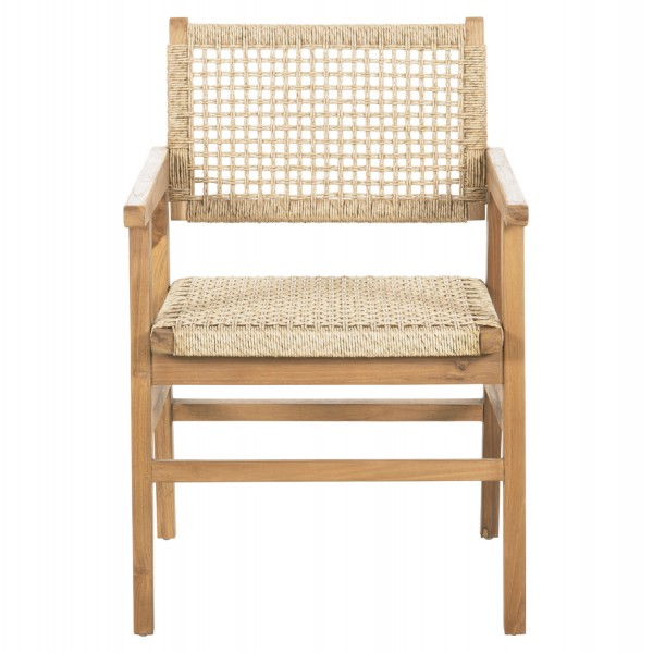 Πολυθρόνα από Ξύλο Teak με Σχοινί Viro