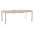 Μπεζ Επεκτεινόμενο Τραπέζι Αλουμινίου