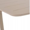 Μπεζ Επεκτεινόμενο Τραπέζι Αλουμινίου
