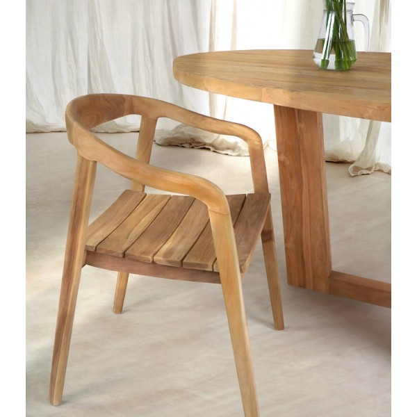 Καρέκλα από Ξύλο Teak Καρέκλα από Ξύλο Teak