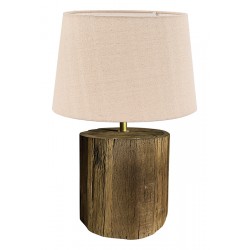 ΛΑΜΠΑ ΤΡΑΠΕΖΙΟΥ ΑΠΟ ΑΝΑΚΥΚΛΩΜΕΝΟ ΞΥΛΟ