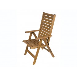 Ρυθμιζόμενη Καρέκλα 5 Θέσεων από Ξύλο Οξιάς 