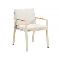 Nofi Τραπεζαρία Αλουμινίου με Ξύλο Teak set 7 Τεμαχίων  Nofi Τραπεζαρία Αλουμινίου με Ξύλο Teak set 7 Τεμαχίων