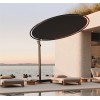 Eclipsum UX Black Umbrella designed by  NG-Architecte for Umbrosa