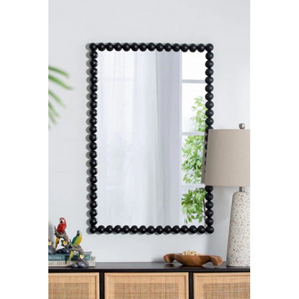 Μαύρος Μεταλλικός Καθρέφτης Μαύρος Μεταλλικός Καθρέφτης