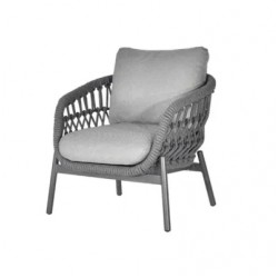 Καθιστικό Αλουμινίου Ανθρακί Με Ακρυλικό Σχοινί Σετ 5 τεμαχίων Καθιστικό Αλουμινίου Ανθρακί Με Ακρυλικό Σχοινί Σετ 5 τεμαχίων