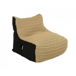 Πουφ Αδιάβροχο με Macrame Πουφ Αδιάβροχο με Macrame