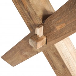 Τραπέζι από Ανακυκλωμένο Ξύλο Teak 