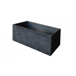 Γλάστρα Μαύρη Τσιμέντου Γλάστρα Μαύρη Τσιμέντου