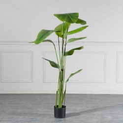  Τεχνητό Δέντρο Πουλί του Παραδείσου "Strelitzia Augusta" Πράσινο 