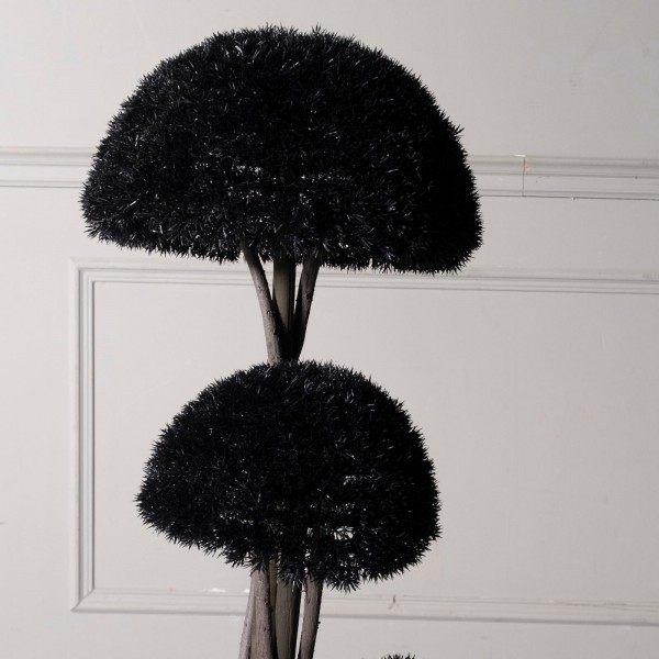 Τεχνητό Δέντρο Μπονσάι Moss ''Mushroom'' Τριπλό Μαύρο