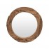 Στρογγυλός Καθρέφτης από Ανακυκλωμένο Ξύλο Teak
